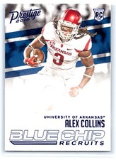 Alex Collins 2016 Panini Prestige #1 Blue Chip Recruits