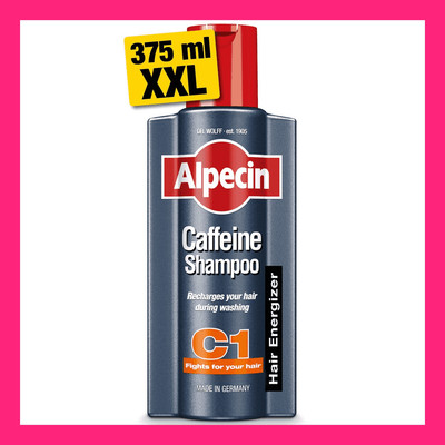 Alpecin Caffeine Shampoo C1 375ml | gezielt dünner werdendes Haar | Shampoo
