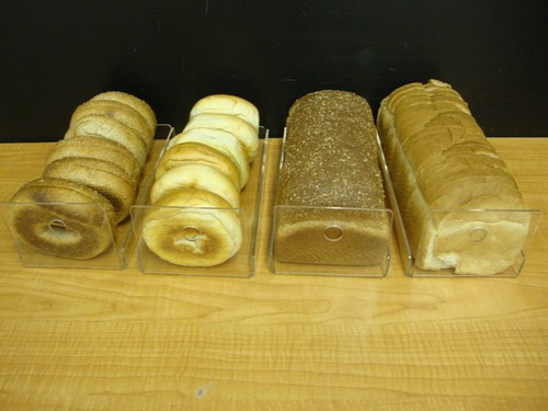 Displays2buy Doble Pantalla 2 Niveles con 4 Bandejas Transparentes Pan Donut Bagels Galleta - Imagen 3 de 8