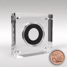 Sovereign Coin Acrylic Coin Display Case Holder