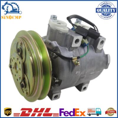 24V DKV14C AC Compressor For Hyundai R210-7 Excavator 506011-4703 11N6-90040