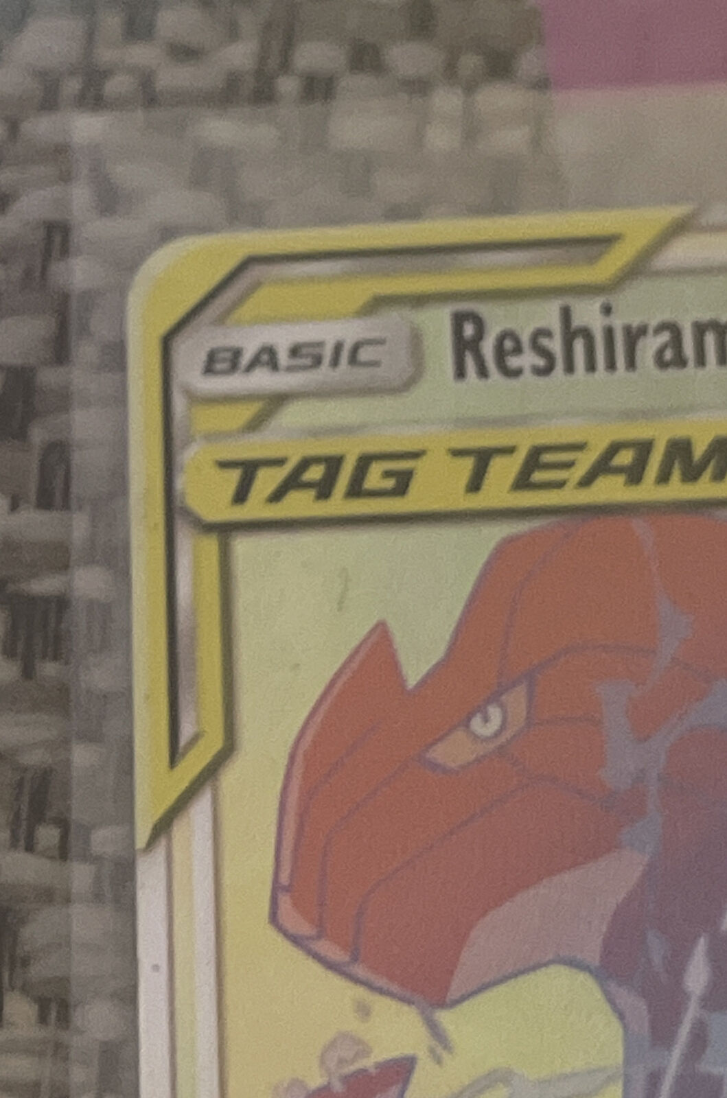 Ultra Rare Pokémon Tag Team Reshiram & Zekrom GX, 259/236, 2019