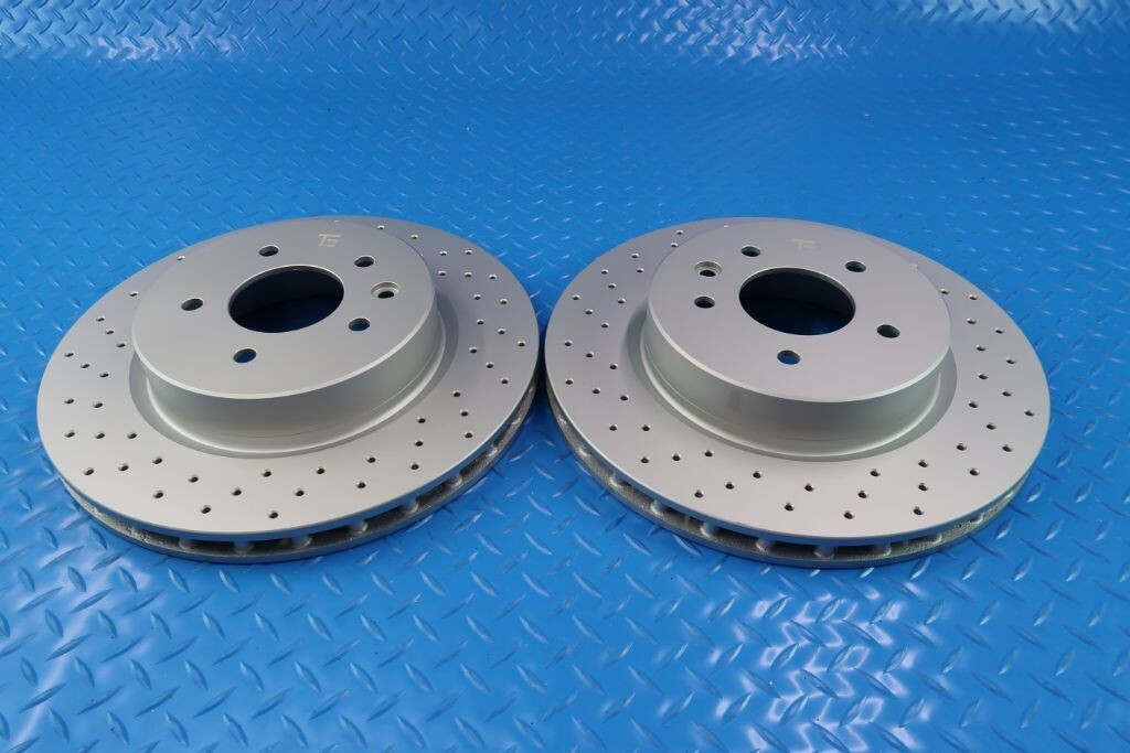Aston Martin Db7 Vantage rear brake disc rotors TopEuro #11364