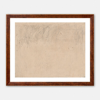 Cy Twombly - Untitled #7, Giclee Print. Minimalist Abstract Poster, Wall Decor