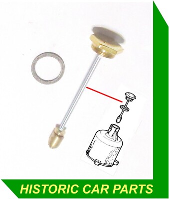 Jaguar XK120 ''C'' Hd  3.4 1952 - BRASS HEX HD VENTED DAMPER SU H8e Carb AUC702