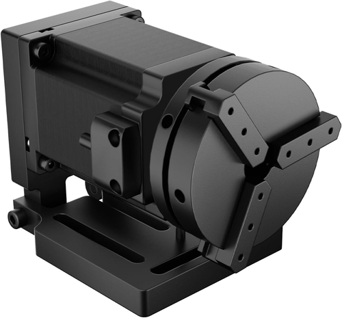 Omtech Rotary Axis Attachment for Fiber Laser Engravers, 70Mm Rotating Shaft wit - Picture 2 of 12