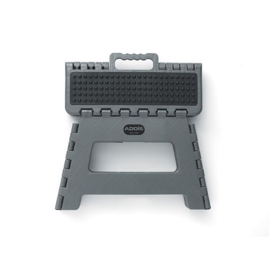 ADDIS Folding Step Stool - Grey (516931)
