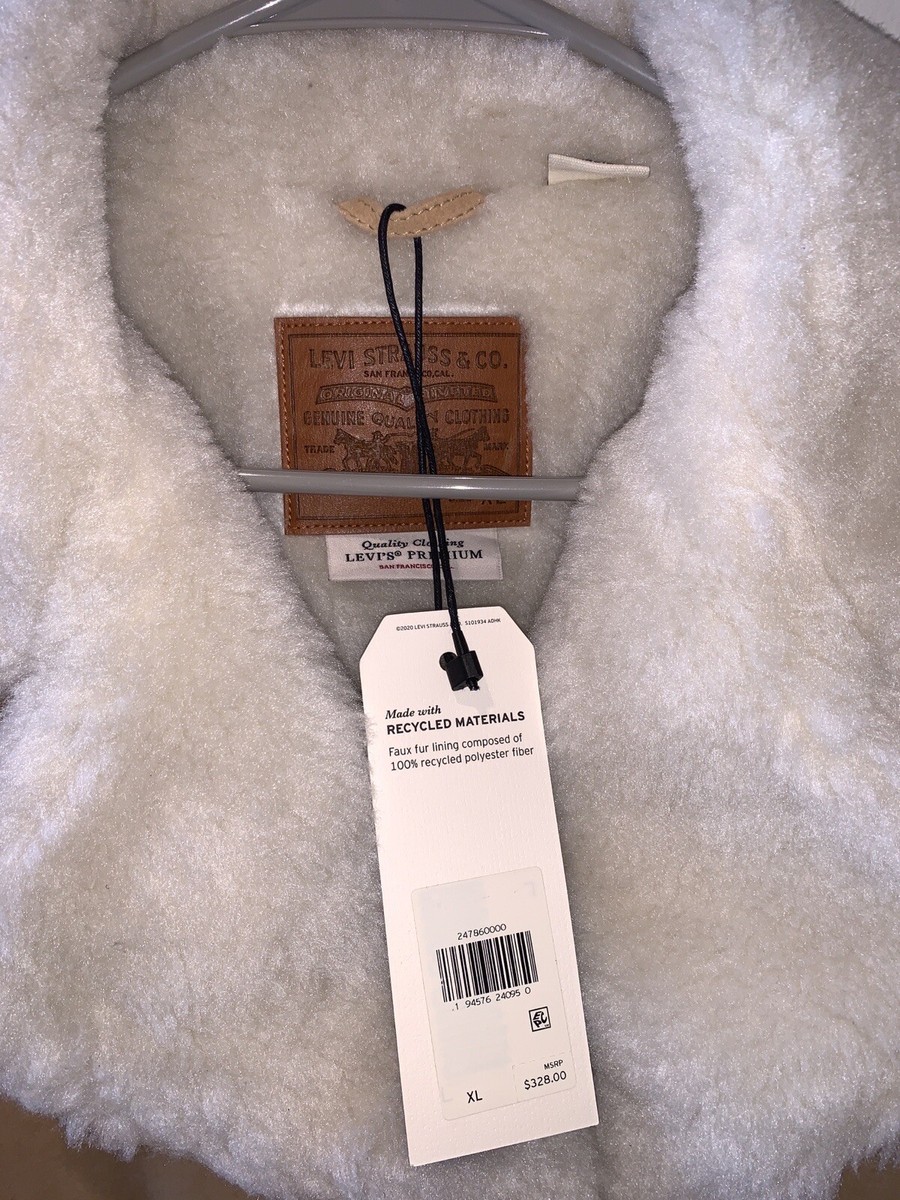 Levi's Premium COCOON BOMBER TRUCKER JACKET Size-XL