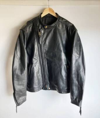 Used Langlitz Leathers Cascade Biker Riders Leather Jacket Used Langlitz Leathers Cascade Biker Riders Leather Jacket