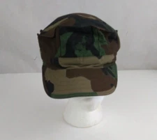 Military Utility Cap Unisex Fitted Cadet Camo Baseball Cap Size Large