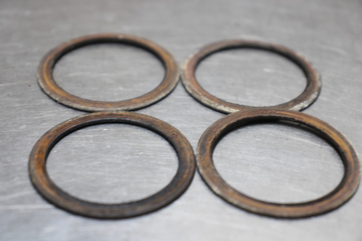 07-08 Kawasaki Ninja ZX6R ZX-6R Exhaust Header Gaskets | eBay