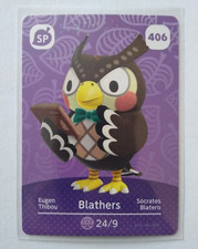 Blathers Animal Crossing Amiibo Card 406 S...