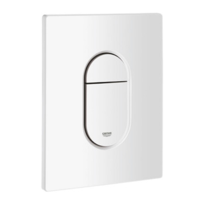 Grohe Arena Cosmopolitan Weiße ABS-Betätigungsplatte 156x197 mm