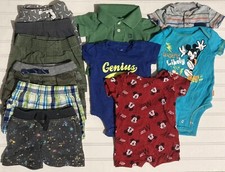 Carters Baby Clothes Bundle 6 Months Bodysuits Shorts Pants Disney Romper Summer