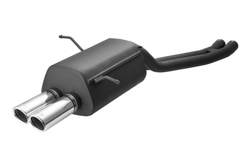 Échappement BMW E46 320i pour remplacer un silencieux usé de coupé 1999-2005