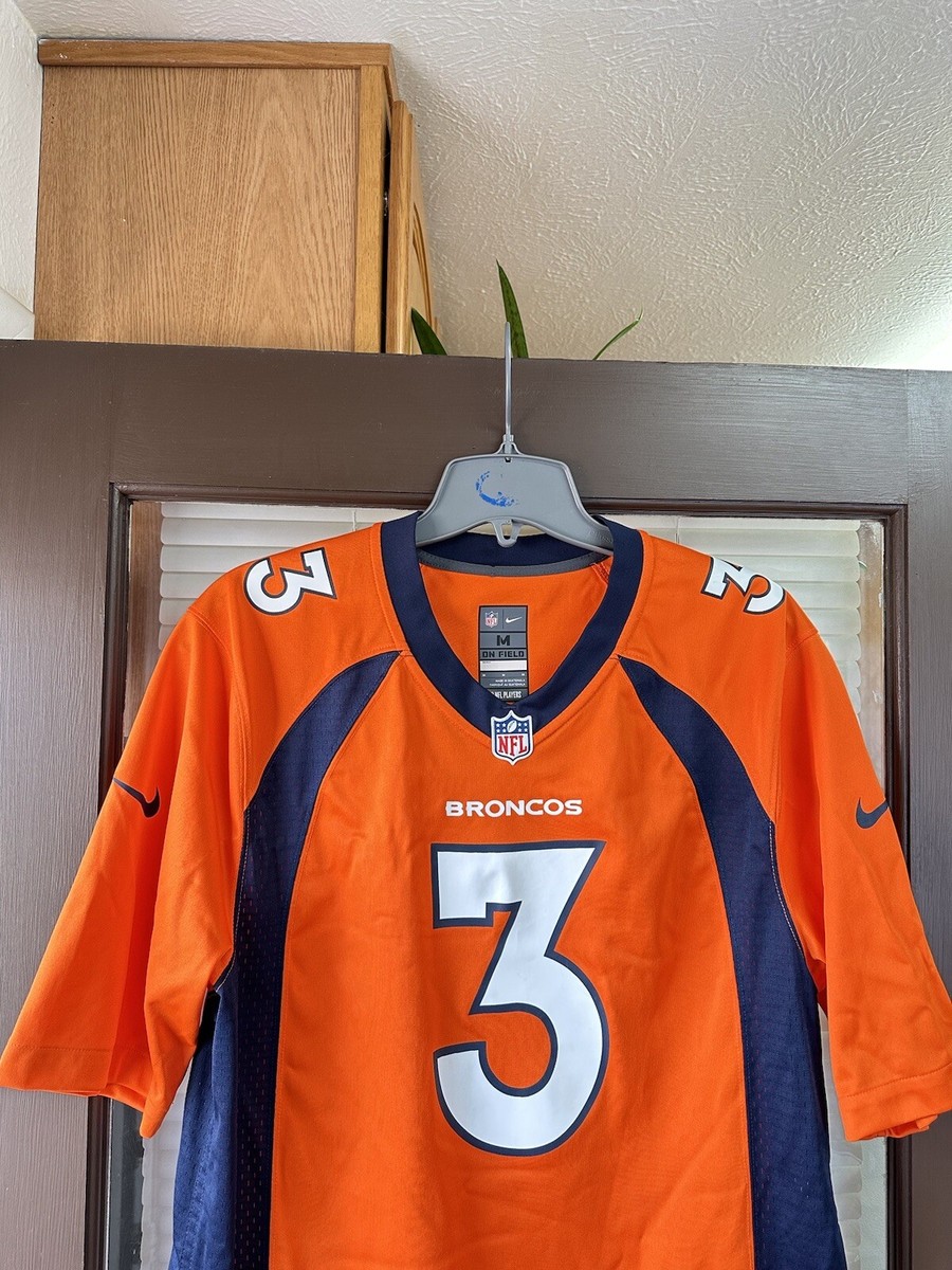 Authentic Nike Russell Wilson #3 Denver Broncos NFL Football