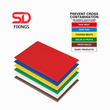 Professional Heavy Duty Hygienic Chopping Cutting Board EXTRA THICK 40x30x2cm