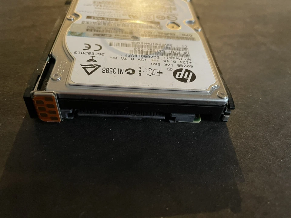 HDD Disk Disco HP EG0600FBVFP 641552-003 600GB 10000U/min 64MB CACHE SAS-2 2.5" - Immagine 4 di 4