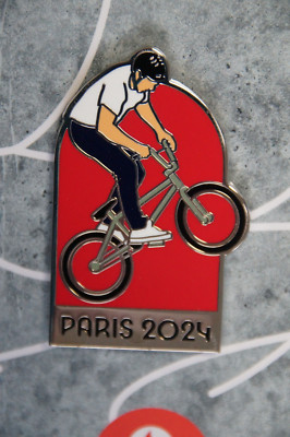 Olympic Games PARIS JO 2024 - Discipline Pin -BMX - Official 2024 pin !!