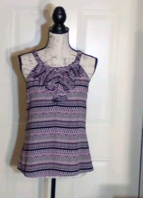 Banana Republic Petite Top Junior Girl's Size PS Multicolor
