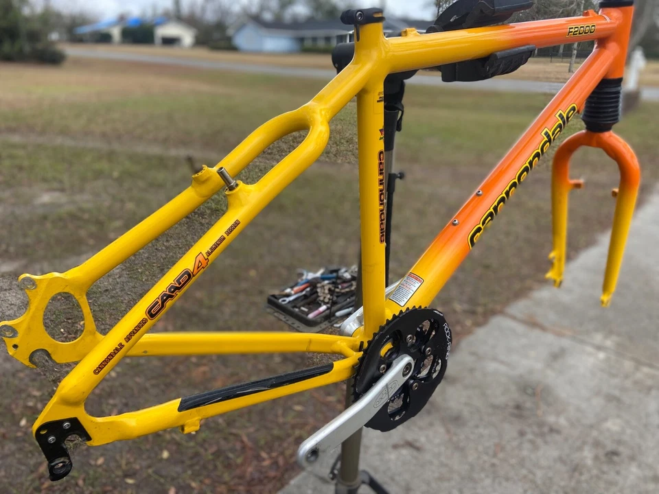 "Juego de cuadro Cannondale F2000 1999 18""" Foto 2 de 4