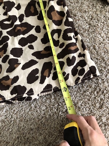 Gymboree Girls' S (5-6) Leopard Print Trench Coat Double Breasted EUC - Picture 10 of 11