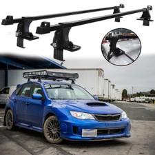 54 For Subaru Impreza Car Roof Rack Cross Bar Luggage Cargo Kayak Carrier Black