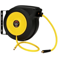 ZEELINE by Milton - Closed Air Hose Reel w/ 50 ft. Hybrid Polymer Hose, 1/4" NPT