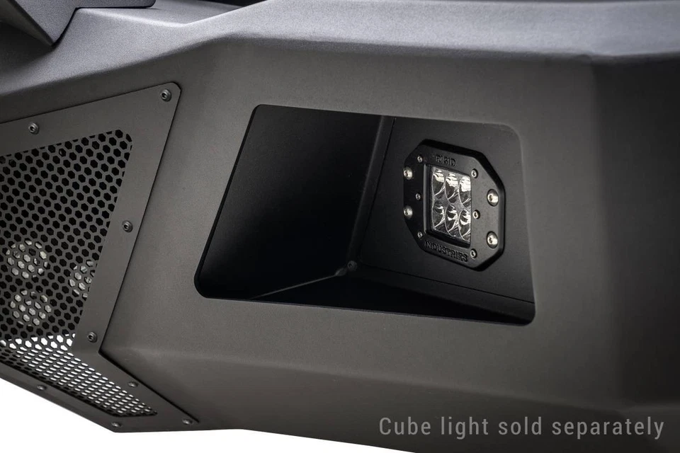 Placas de luz delanteras Go Rhino 241731T 3x3 montaje empotrado BR5/BR10 Foto 3 de 4