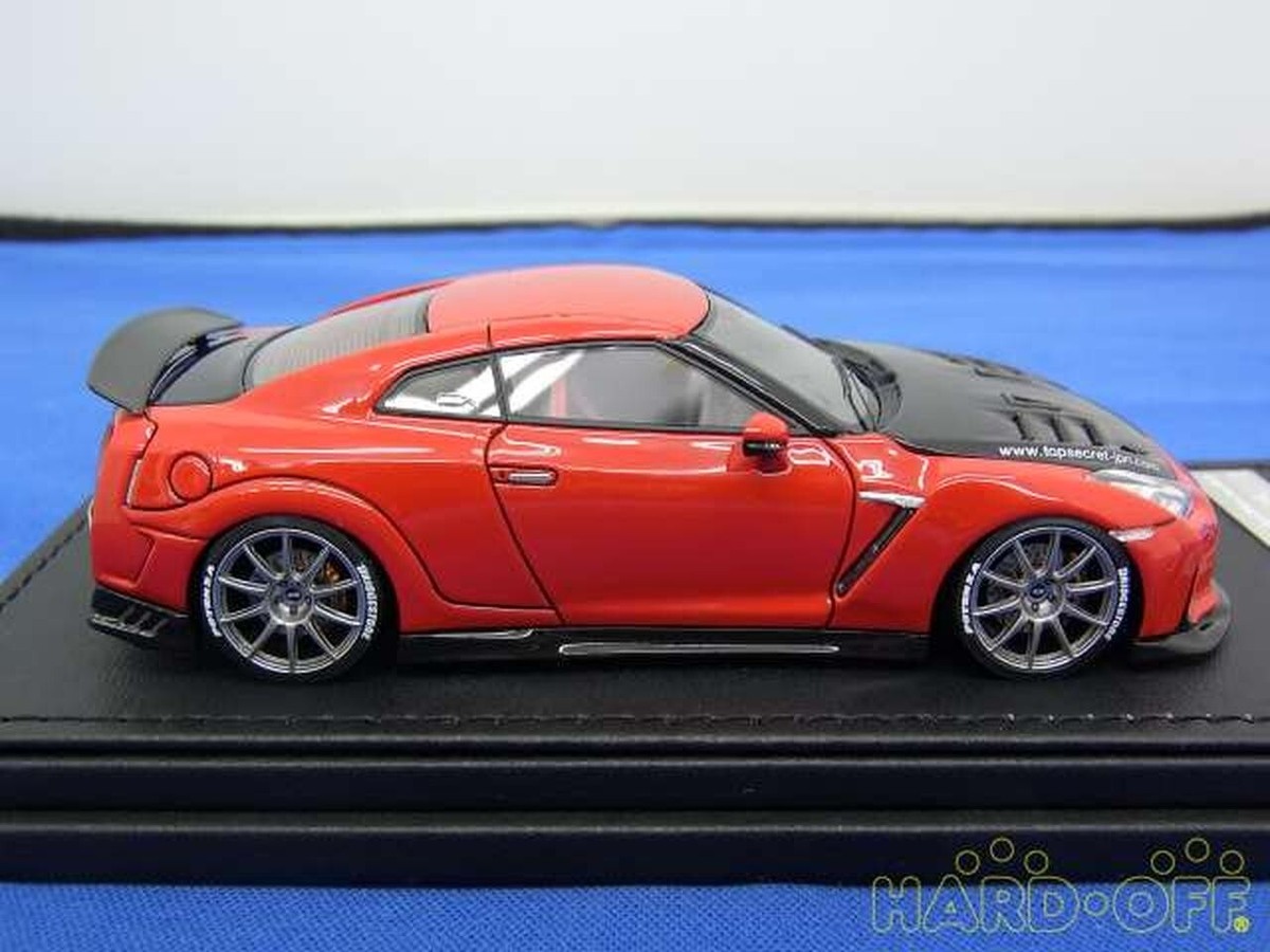 ミニカー TOP SECRET R35 GT-R TS RED 1/43 1/43 TOP SECRET R35 GT-R TS RED | タイガーゲートジャパン