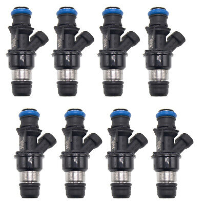 25348180 25176061 8 x NEW  Fuel Injectors 17113739 For Chevy GMC Marine 8.1L