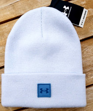 UNDER ARMOUR Ice Blue Cuff Colder Conditions BEANIE Hat UNISEX Toque