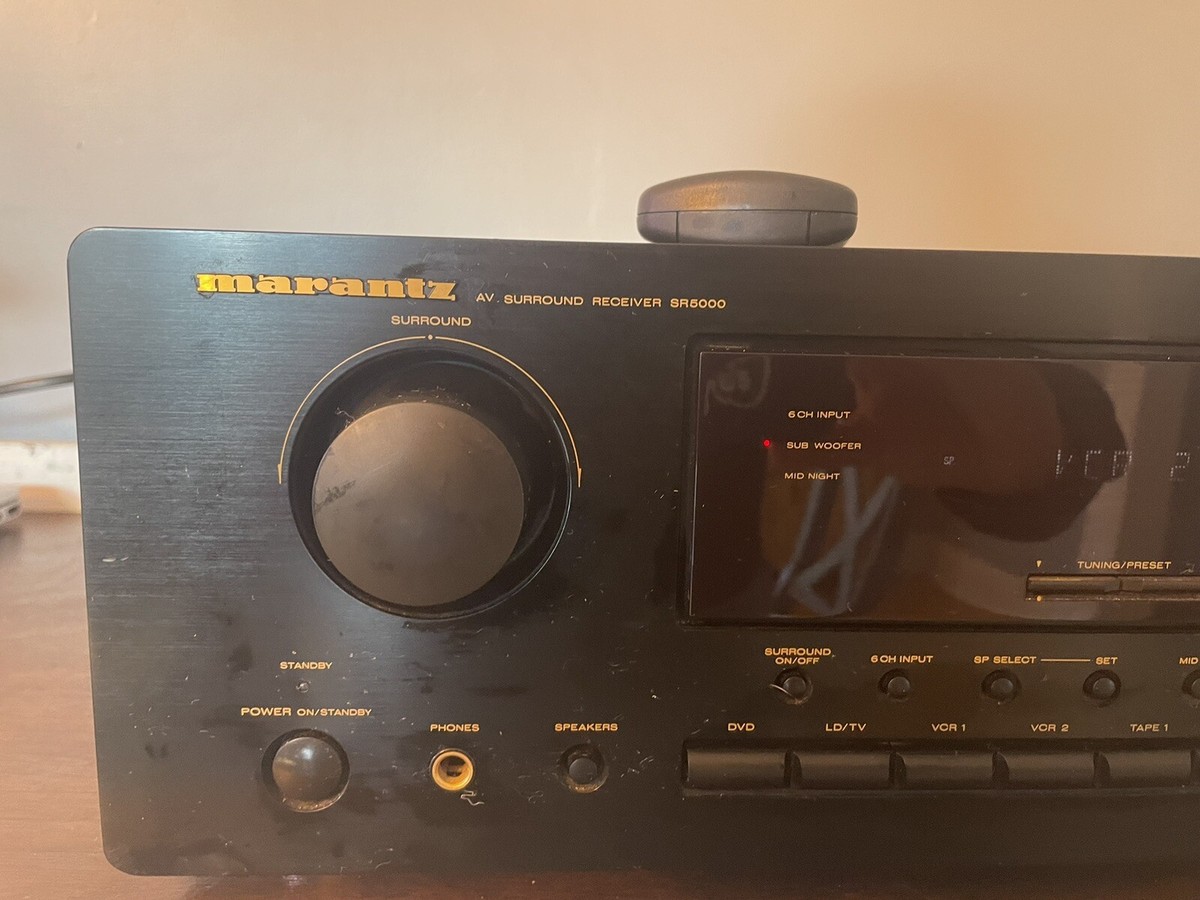 Marantz SR5000 AVサラウンドレシーバー Marantz SR5000 AV Surround Receiver Tested and Working! | eBay