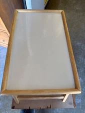 light oak breakfast tray