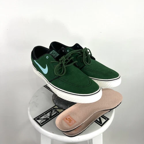 Size 11.5 - Nike SB Janoski + Low Gorge Green