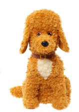 Disney Fancy Nancy Barking Frenchy Plush Brown Stuffed Animal TESTED Works