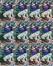 MATTHEW WHATLEY 12 CARD LOT 2017 BOWMAN DRAFT PROSPECT 1ST CARD # BD121 RANGERS
