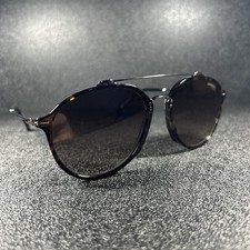 Carrera 171/S 086HA Sunglasses Tortoise Chrome Brown Lens Italy 55-19-145 w/Case