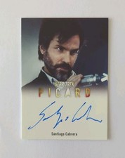 Rittenhouse Star Trek Connections Picard Autograph A53 Santiago Cabrera Emil VL