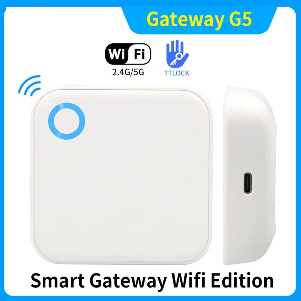 WIFI Gateway G5 Bluetooth Mesh Door Lock Gateway Hotel Lock Hub P4O15405 - Image 4 of 4