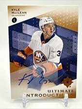 2024-25 UD Ultimate Hockey Kyle MacLean Auto Introductions Copper SP Islanders