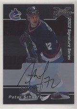 2002 ITG Be A Player Signature Series 2001-02 Buybacks Peter Schaefer Auto 03ha
