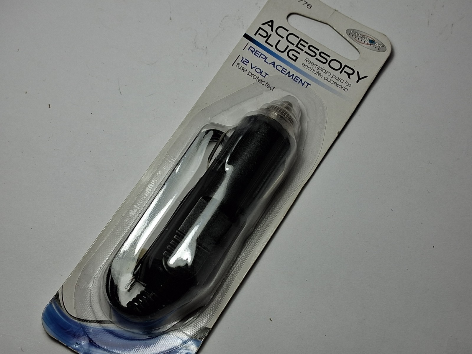 Custom Accessory 12V DC Cigarette Lighter Replacement Plug 