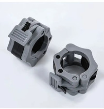 1Pair 50MM Spinlock Collars Barbell Collar Lock Clips Weight Lifting Bar Gym Dum