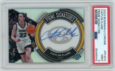 PSA 9 2023 Bowman U Chrome Caitlin Clark Prime Signatures ON CARD Auto /50 IOWA