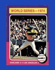 1975 Topps Set-Break #461 World Series Game 1 EX-EXMINT *GMCARDS*