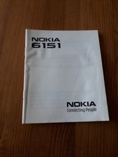 Nokia 6151 Instruction Manual Booklet
