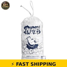 FireKylin 50Pcs 5 lb Drawstring Ice Bags for Ice Storage