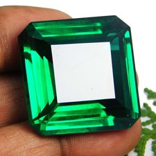 Certified 109.00 Ct Natural Tsavorite Green Garnet  Stunning Radiant Gemstone