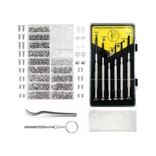 Sunglasses Repair Kit Eyeglass Screws Glasses Screwdriver Tool Set for Raybanj9